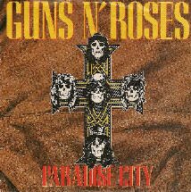 Guns and Roses Vinyl Single REcord Schallplatte 'Pradise City'