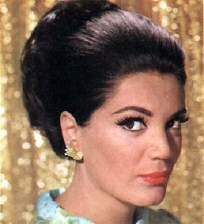 Connie Francis, America's teenage queen and later on a superstar of German pop. She also sang in Italian and other languages. Her real name was Conchetta Franconero.