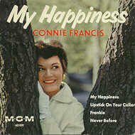 Connie Francis Schallplatte Wenn du gehst Deutsche Schlager Schallplatte Vinyl Single mit Original Bildhlle. Auch fr Jukebox und Musikbox geeignet. Schlager Hit. Schlagerplatte. Vinyl record 45 rpm with original picture sleeve. Disque 45 tours avec pochette originale. Disco 45 giri con copertina