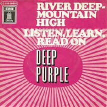 Deep Purple River Deep Mountain German picture sleeve vinyl single 45rpm. Deutsche Originalpressung mit Original Bildhlle High Black Night Speed King Smoke on the Water April Vinyl Single Schallplatte mit Original Bildhlle. 45rpm vinyl single with original picture sleeve. Disque 45 tours Deep Purple avec pochette originale. Disco 45 giri Deep Purple con copertina originale. Auch fr Musikbox und Jukebox wie Wurlitzer und Seeburg geeignet. Disques 45 tours Deep Purple Skivor