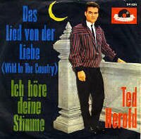 Ted Herold Das Lied von der Liebe Deutsche Schlager Schallplatte Vinyl Single mit Original Bildhlle. Auch fr Jukebox und Musikbox geeignet.