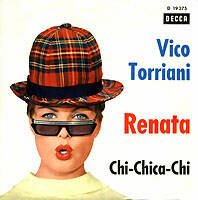 Vico Torriani Renata Deutsche Schlager Schallplatte Vinyl Single mit Original Bildhlle. Auch fr Jukebox und Musikbox geeignet. 50er 60er Jahre Schlager