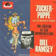 Bill Ramsey Zuckerpuppe von der Bauchtanztruppe Deutsche Schlager Schallplatte Vinyl Single mit Original Bildhlle. Auch fr Jukebox und Musikbox geeignet. 50er 60er Jahre Schlager