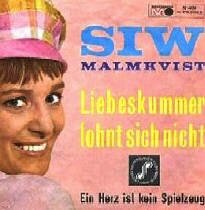 Siw Malmkvist Liebeskummer lohnt sich nicht Deutsche Schlager Schallplatte Vinyl Single mit Original Bildhlle. Auch fr Jukebox und Musikbox geeignet. 50er 60er Jahre Schlager