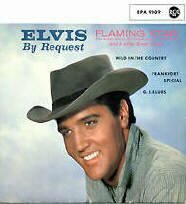 Elvis Presley EP Flaming Star German issue EPA 9009 picture sleeve Bildhlle copertina portada pochette disque 45 tours cisco 45 giri skivor Elvis