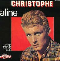 christophe aline Original vinyl single schallplatte