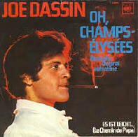 joe dassin original vinly single champs elysees German cover version deutsche Cover version Version allemande avec pochette picture sleeve