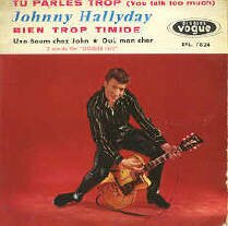 Johnny Halliday vinyl EP