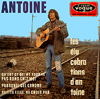  Antoine les elucubrations d'antoine Original vinyl single ep disque 45 tours