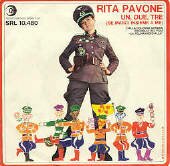 Rita Pavone vinyl single 'Un, Due, Tre'