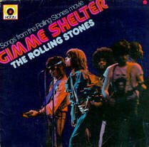 Rolling Stones Vinyl Record 'Gimme Shelter'. Vinyl LP. Vinyl Schallplatte. Disque 33 tours. 33 giri. Skivor