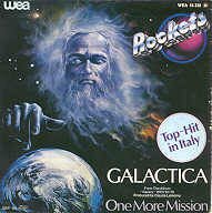 Rockets Galactica Single Schallplatte Vinyl 45 rpm record disque 45 tours disco singolo 45 giri mit Original Bildhlle avec pochette con copertina. Alle Singles auch fr Jukebox und Musikbox wie Wurlitzer und Seeburg verwendbar. Topzustand, Garantie. Weltweiter Versand. Finden Sie hier Ihre Wunsch-Oldies Titel, Hits von gestern und vorgestern, 70er und 80 er Jahre Top Hits.