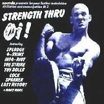 Strength thru Oi - rare oi sampler on pun rock vinyl records now in stock at Tom's Recordland