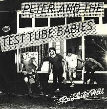 Punk Records Peter and the Test Tube Babies Run Like Hell Original Vinyl Single. Punk Schallplatten. Rare Punk Vinyl Records Online