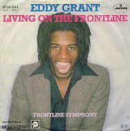 Eddy Grant Living on the frontline Schallplatte Vinyl Single 45 rpm record disque 45 tours disco 45 giri