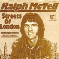 Ralph McTell Vinyl Single 'Street of London'. 45 rpm vinyl record. Auch fr Jukebox und Musikbox geeignet. Ralph McTell Schallplatten. Ralph McTell vinyl records. Disques 45 tours Ralph mcTell. Dischi 45 giri Ralph Mcell. Skivor