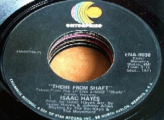 Isaac Hayes Original Vinyl Single 'Theme from Shaft'. Soundtrack aus dem Film 'Shaft'. Isaac Hayes Schallplatten Singlesw. Isaac Hayes vinyl records. 45rpm vinyl singles. Disques 45 tours Isaac Hayes. Dischi 45 giri Isaac Hayes. Skivor Isaac Hayes. Auch fr Wurlitzer, Jukebox, Musikbox.