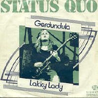 Status Quo Gerdundula Lakky Lady original German pictures sleeve vinyl single