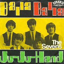 rare The Sevens vinyl single 60's garage beat from Switzerland 'balla balla' and 'ju ju hand'