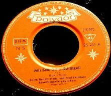 Lndlerkapelle Edwin Baer. Mis Schi Schal Schtzeli Original Schallplatten Vinyl single bei Toms Recordland