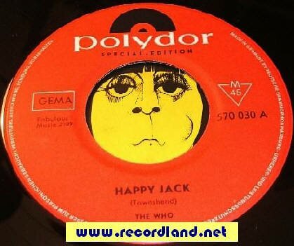 Swiss Club Edition Ex Libris Polydor 570 030 - The Who 'Happy Jack'