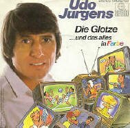 Udo Jrgens Single. Die Glotze. Vinyl Schallplatte mit Original-Bildhlle. Auch fr Musikboxen und Jukebox wie Wurlitzer oder Seeburg geeeignet. Deutsche Schlager Single auf Vinyl.